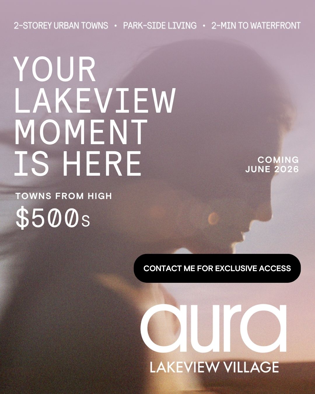 Aura at Lakeview Village — Campaign Visual
